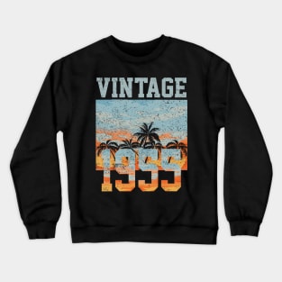 Vintage 1955 Limited Edition 69th Birthday 69 Year Old Crewneck Sweatshirt